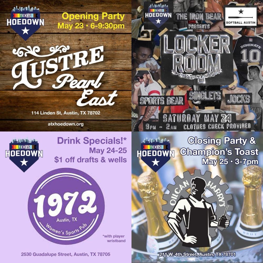 Texas Hoedown Social Events May 23-25, 2025 in Austin Texas. 