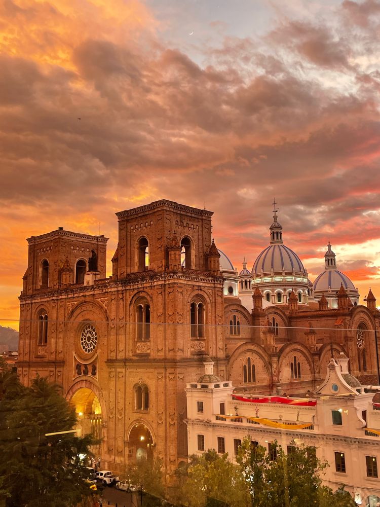 Cuenca, Ecuador sunset