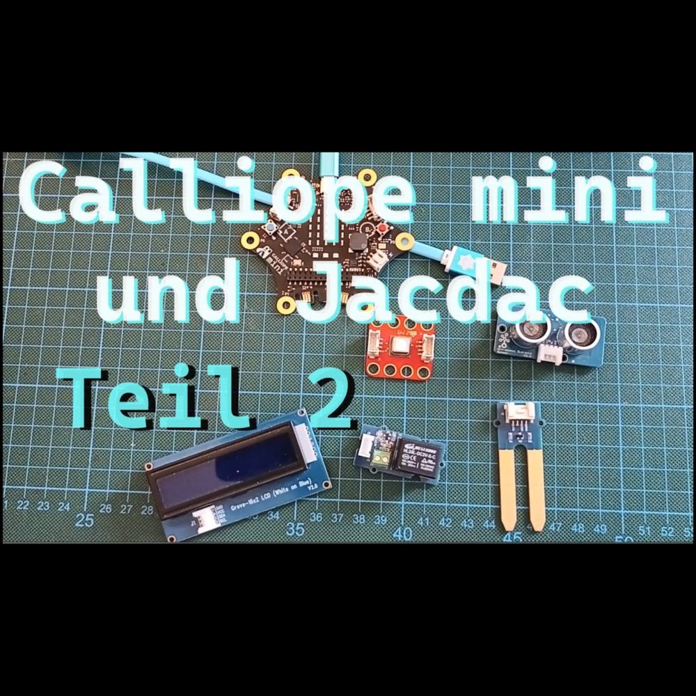 Jacdac am Calliope mini V3 Teil 2/3 - SoftwareJACDAC mit Grovesensoren