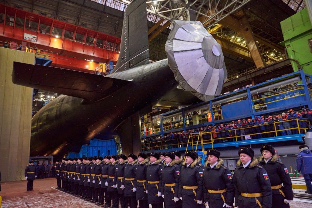 Here comes Arkhangelsk, a submarine that will boost the Northern