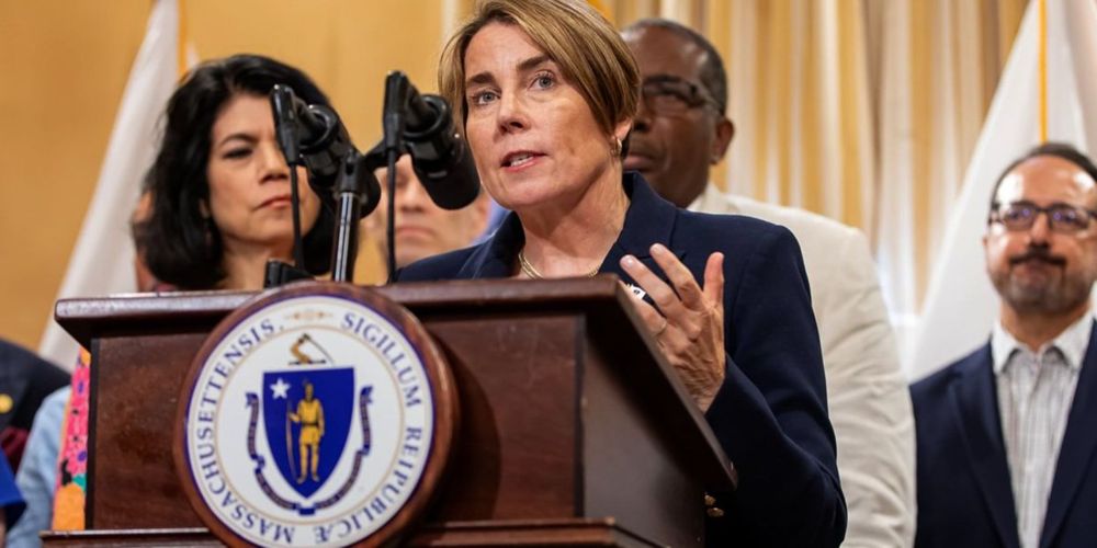 header image - Massachusetts lesbian Gov. Maura Healey signs abortion and gender-affirming care shield law