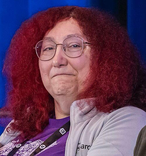 A photo of Rebecca Heineman in 2024.