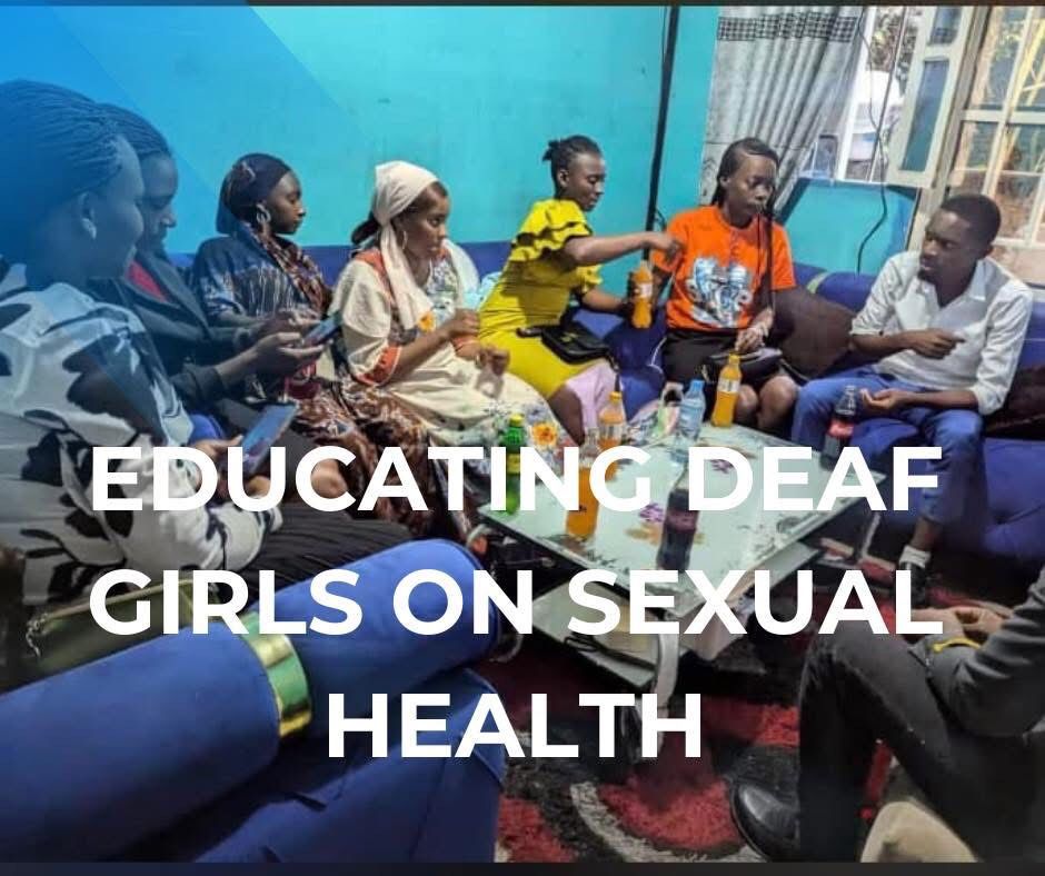 Last year, Jacques Balolage of EAI led a campaign to educate Deaf girls on gender-based sexual violence. He helped them understand risks, recognize danger, and protect themselves. EAI continues to provide training on consent, protection, and safe relationships.