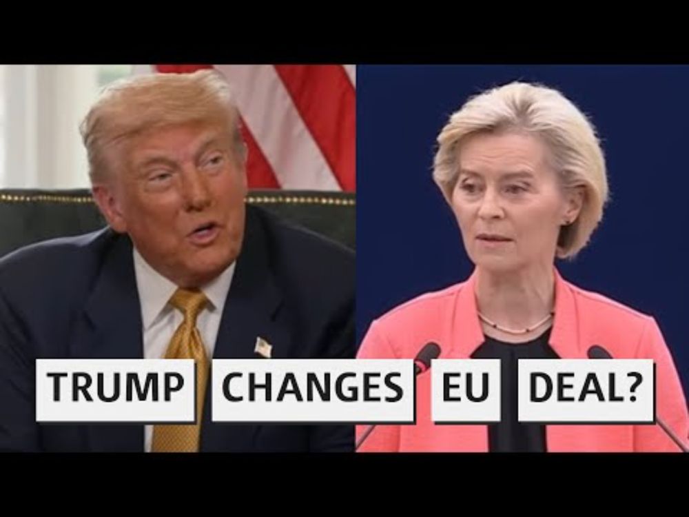 Trump Changes His Story Again On Deal Done With The EU?