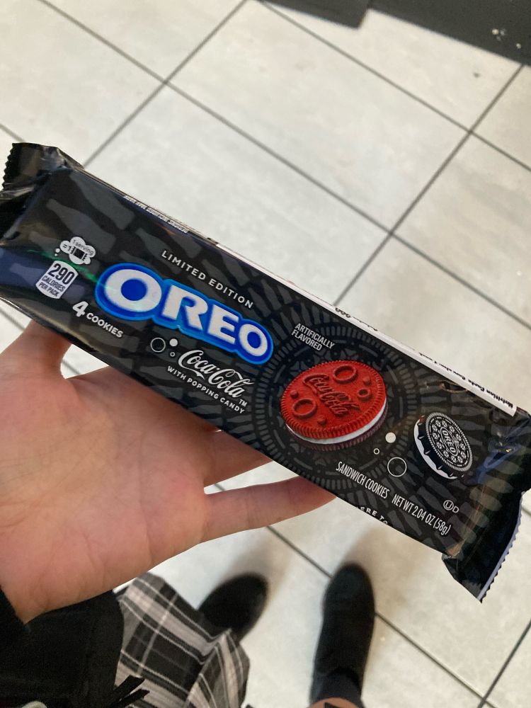 coca-cola oreo packaging