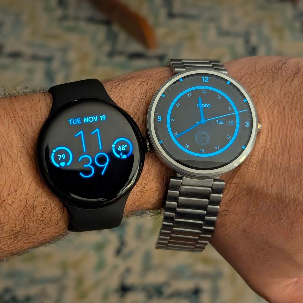 Pixel Watch 3 & Moto 360 