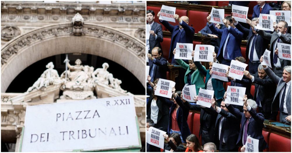 Salario minimo, Pd, M5s e Avs depositano le firme per la legge d'iniziativa popolare: "La destra ha preso in giro i lavoratori poveri" - Il Fatto Quotidiano