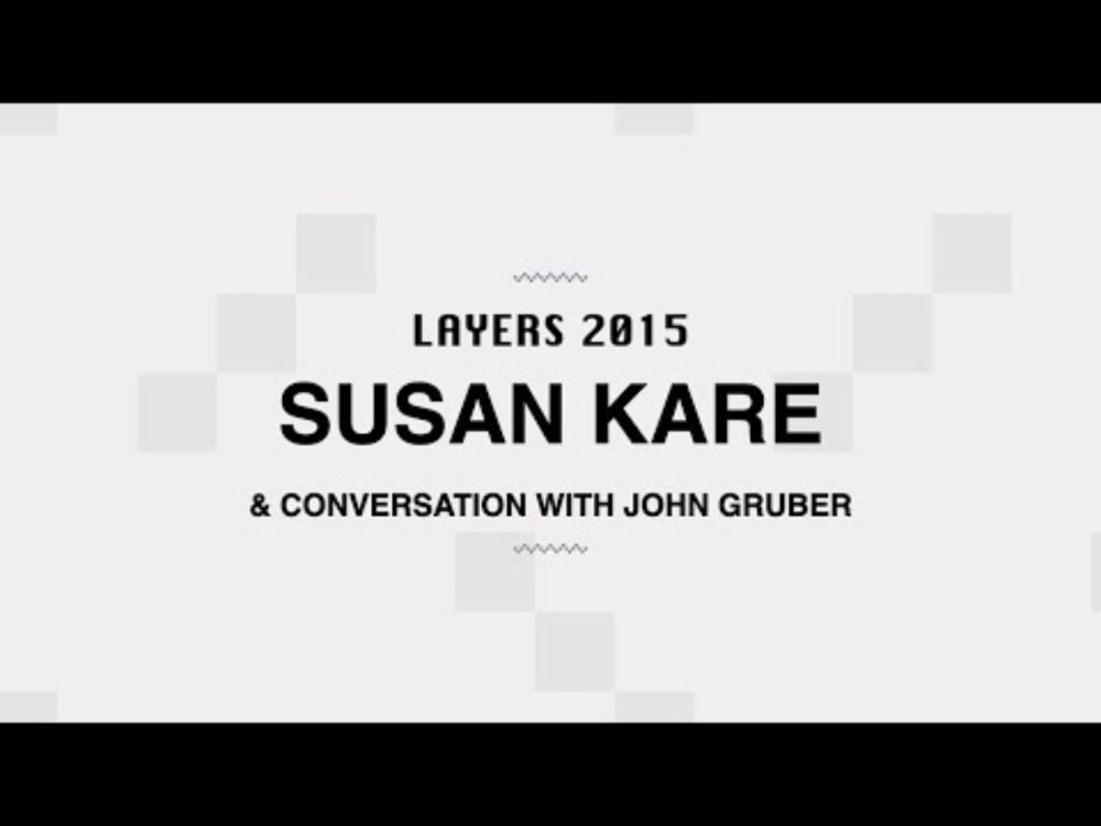 Susan Kare, Layers 2015