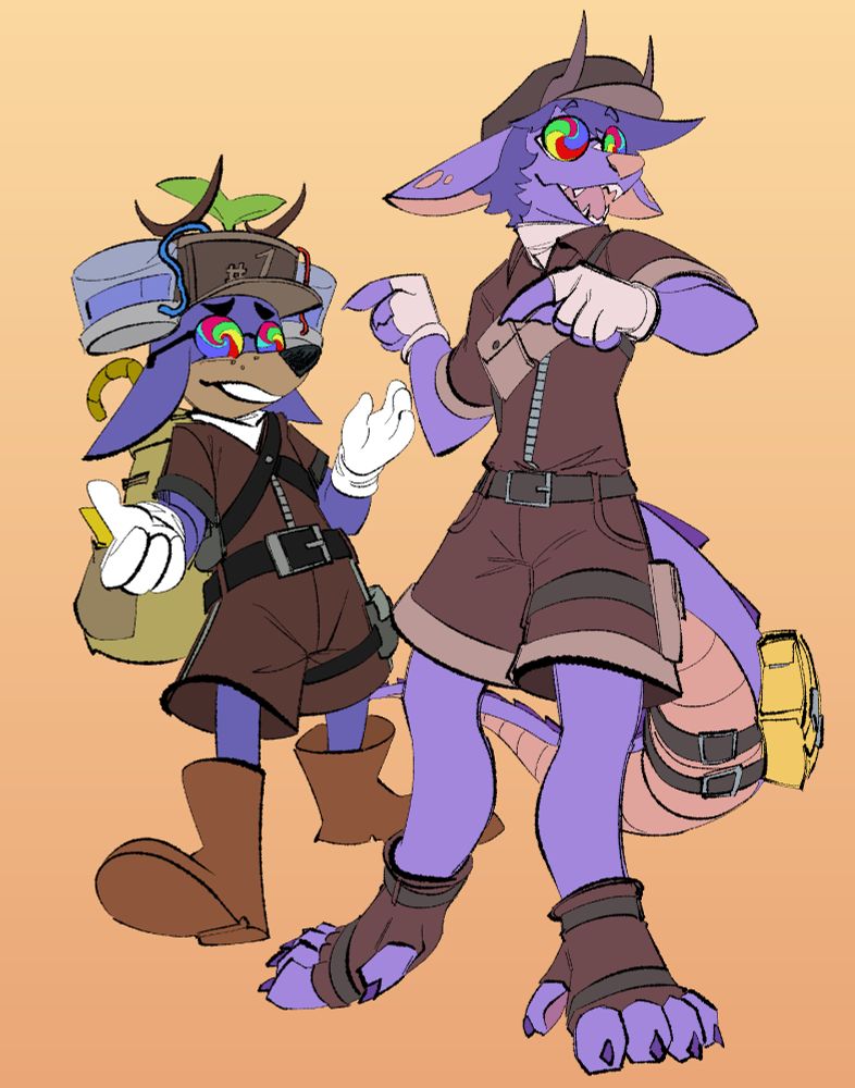 Comm of both "modern and classic" Zenith by @the-hydroxian.bsky.social