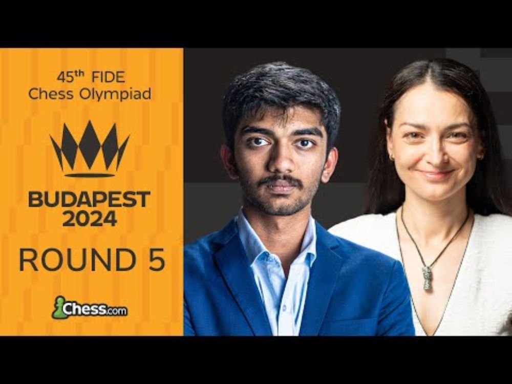 FIDE Chess Olympiad: Rapport v Ivanchuk! Will Magnus Win? Georgia v Uzbekistan In Women! Rd 5