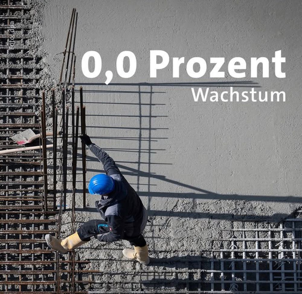 Tafel mit 0,0 % Wachstum