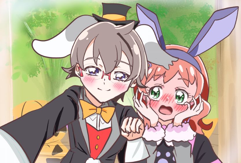 悟くんは2人きりや2人の世界に入ると平気(ではないがいろはの方が戸惑っている事が多い気がする)