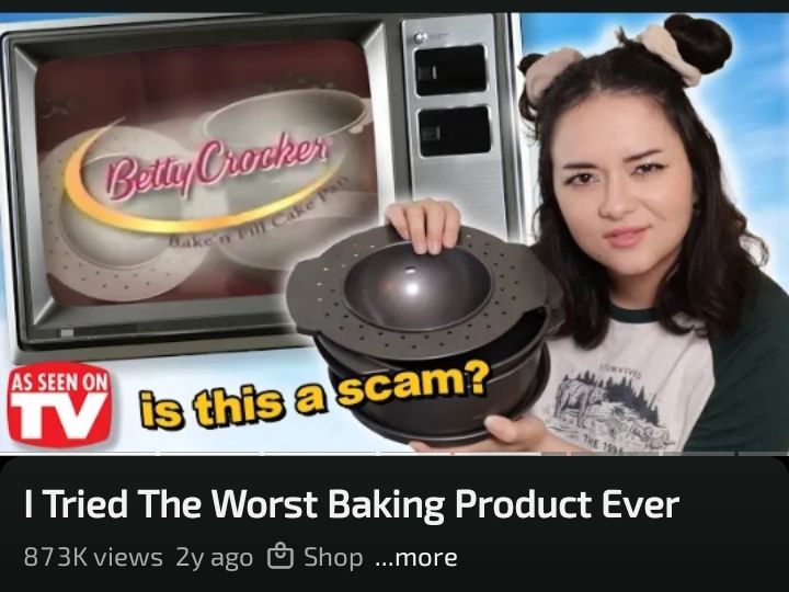 I Tried The Worst Baking Product Ever (betty crocker stuffed cake maker. it #wentwrong. but not because the layer pan didn't work, it worked great)