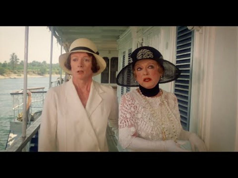 DEATH ON THE NILE (1978) Clip - Bette Davis, Maggie Smith, & Lois Chiles