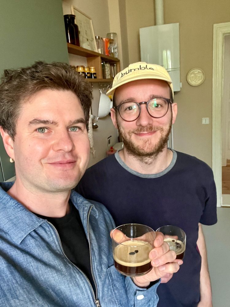 Dax und Moritz mit Espresso Martini