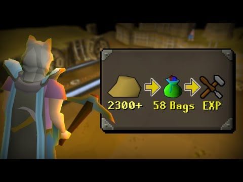 2300+ Golden Nuggets Used For Crafting Exp On A HCIM Skiller (#31)