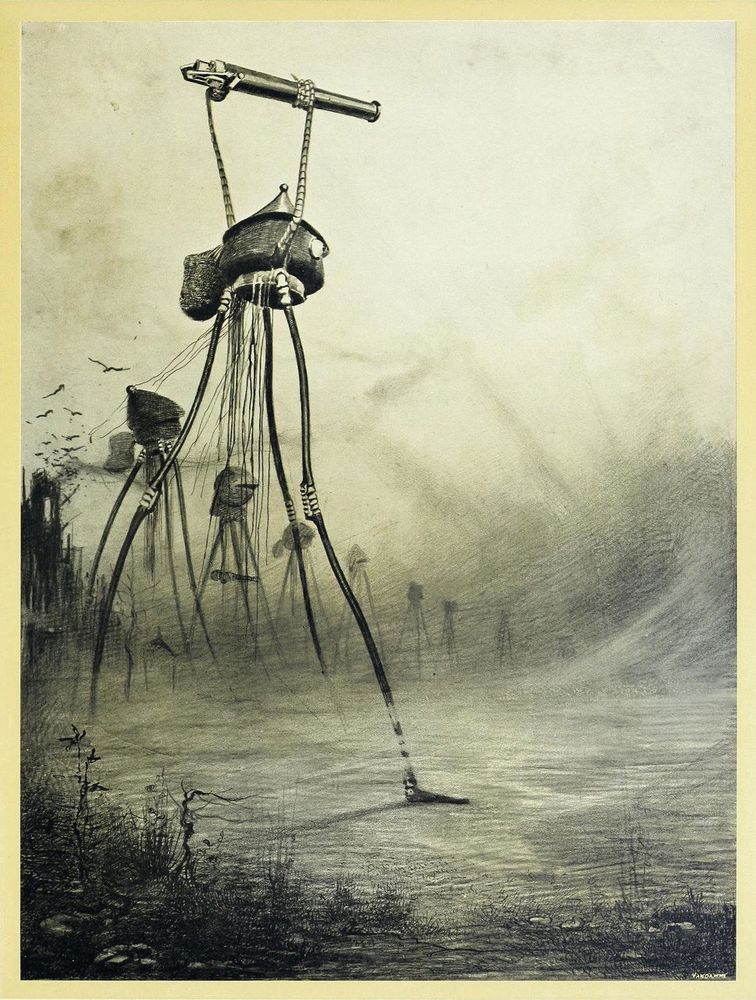 henrique alvim correa war of the worlds illustration