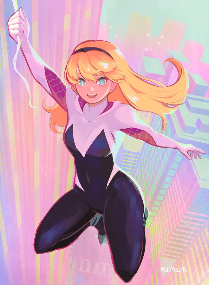 グウェン 元凶 スパイダーバース グウェン·ステイシー」」|のの