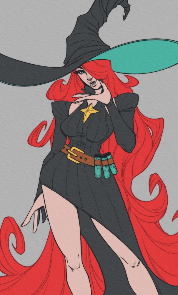 Illustration of AFK Journey character: Mirael

Flat colors have been added