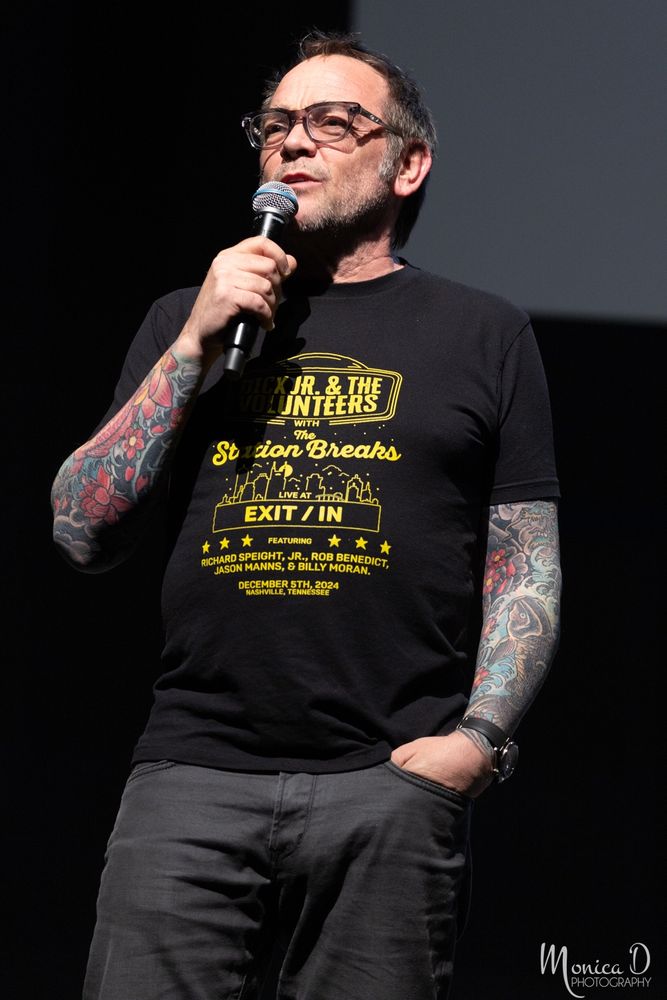 Mark Sheppard on stage in Melbourne for the All Hell Breaks Loose Supernatural Convention.