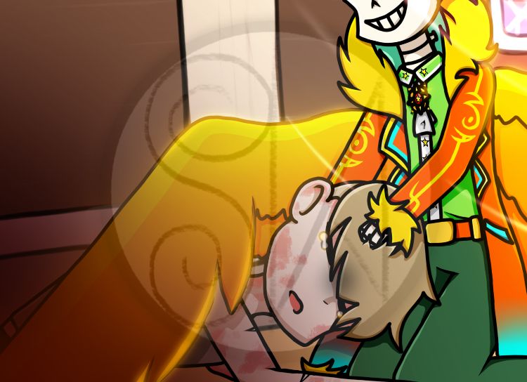 Ending of chapter 3: Used like a napkin. Fanfic is called “Harsh reality”, created by “SLA”