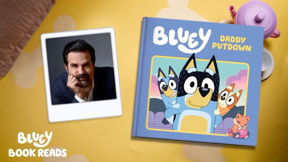 Daddy Putdown 💤 Read by Rob Delaney | Bluey Book Reads | Bluey