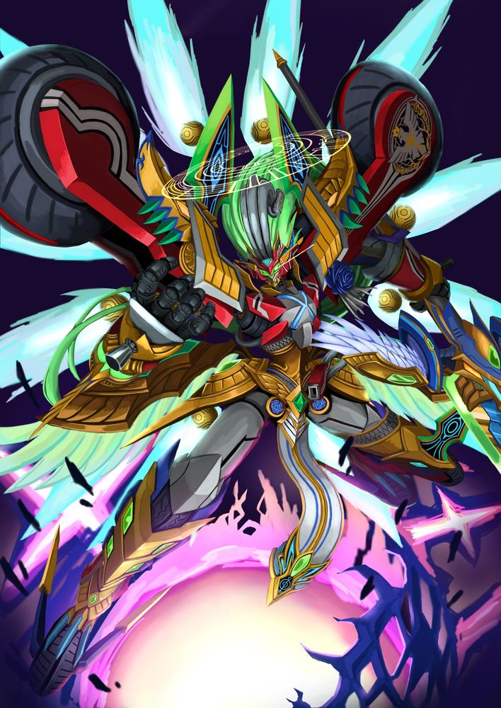頂上連結ロッド・ゾージア5th 神アート 5/5 SR｜デュエマ