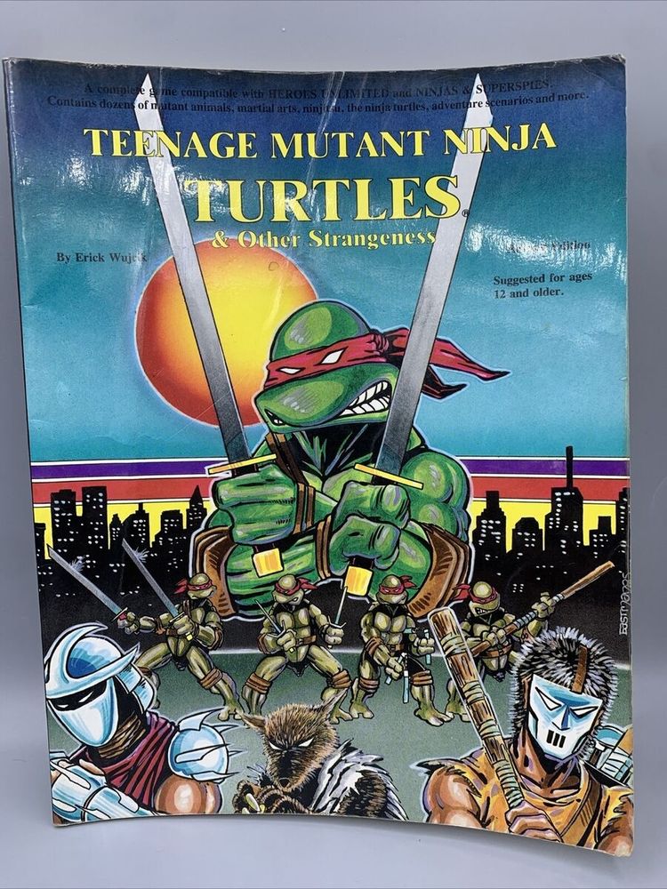 Teenage Mutant Ninja Turtles and other Strangeness TTRPG