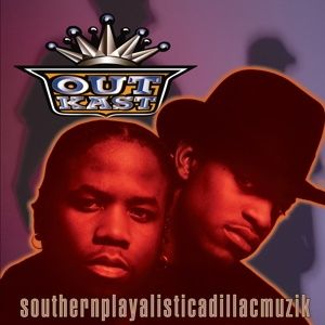 Outkast's southernplayalisticadillacmuzic album cover.