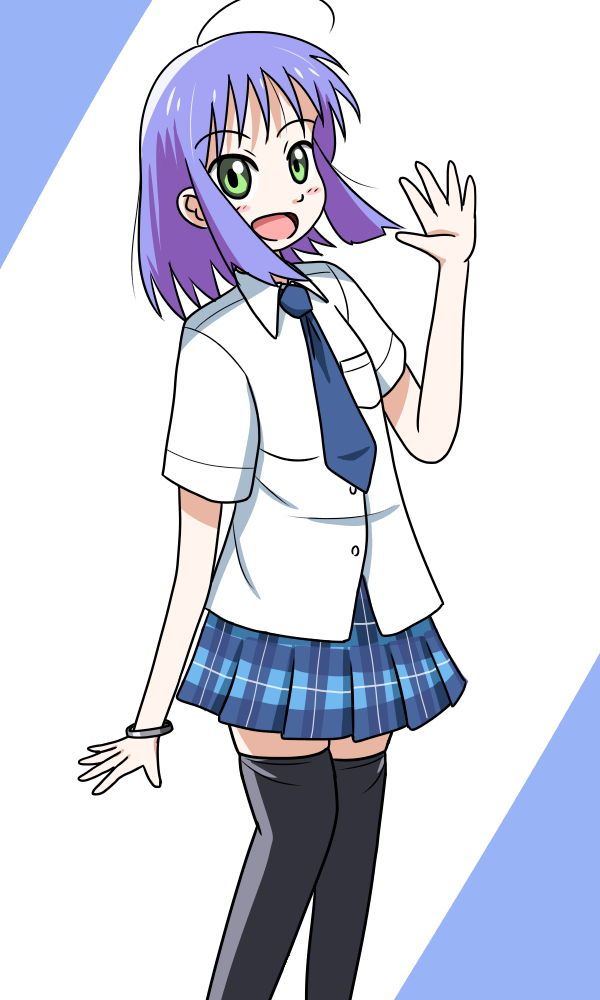 制服風私服の信乃ちゃん