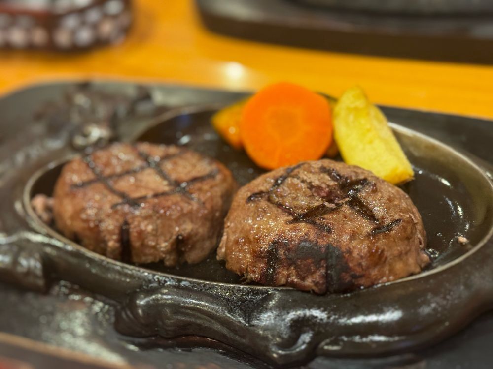 炭焼きレストランさわやかのげんこつハンバーグ