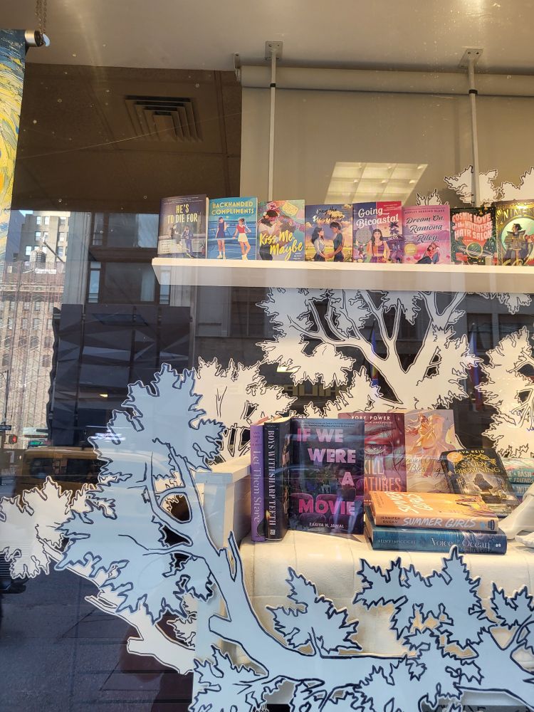 Bookstore window 