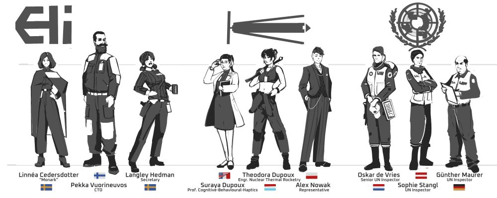Character preview for Manen Monark (title pending), a Molchit Technika prequel story.