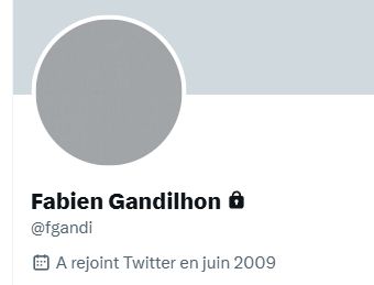 Capture du profil "fgandi" sur X
