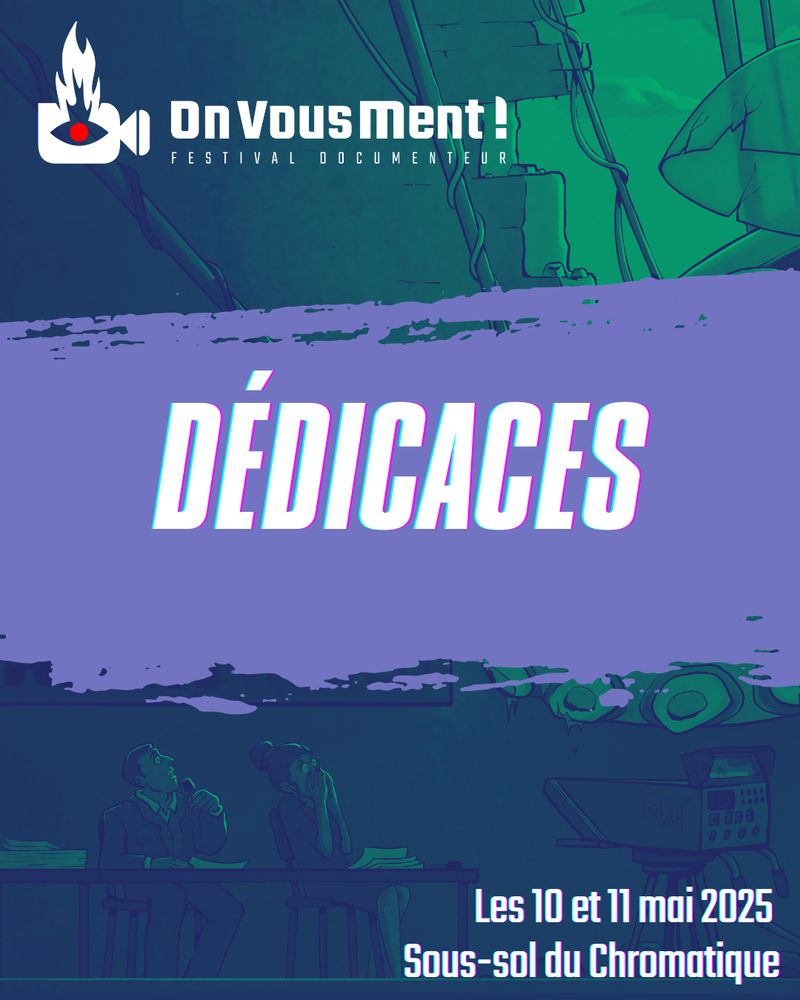 Dédicaces les 10 et 11 mai. Sous-sol du Chromatique