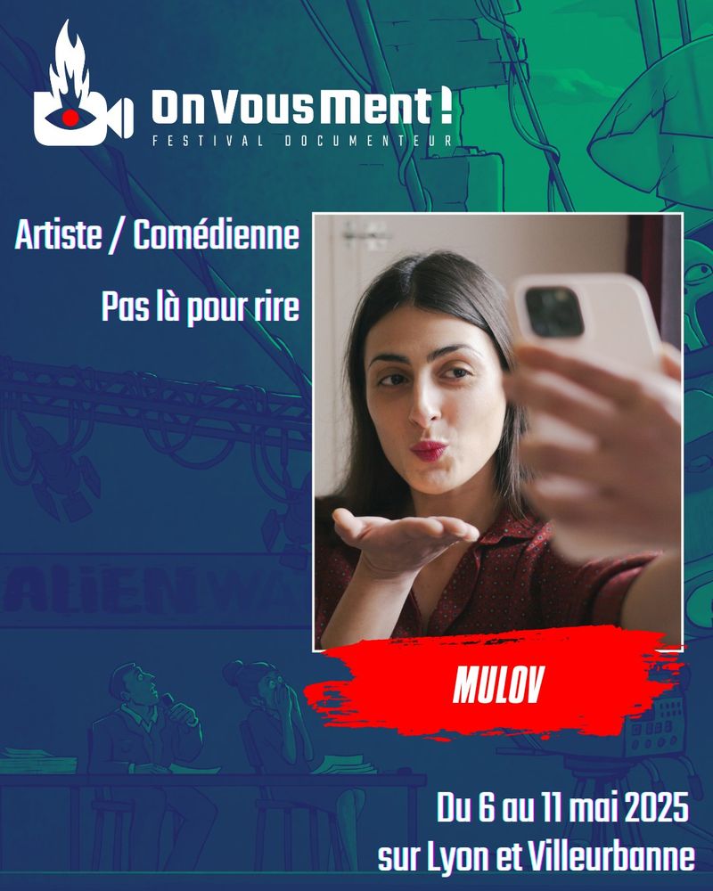 Mulov. Artiste / Comédienne
Pas là pour rire. 