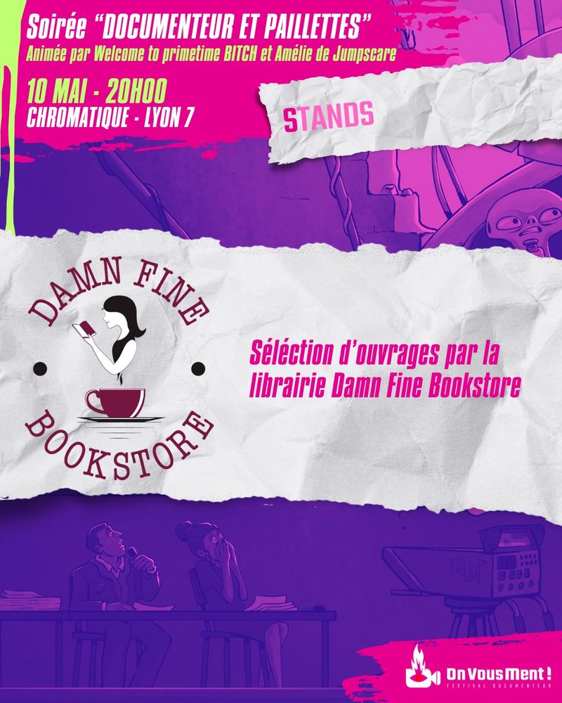 Sélection d'ouvrages librairie Damn Fine Bookstore