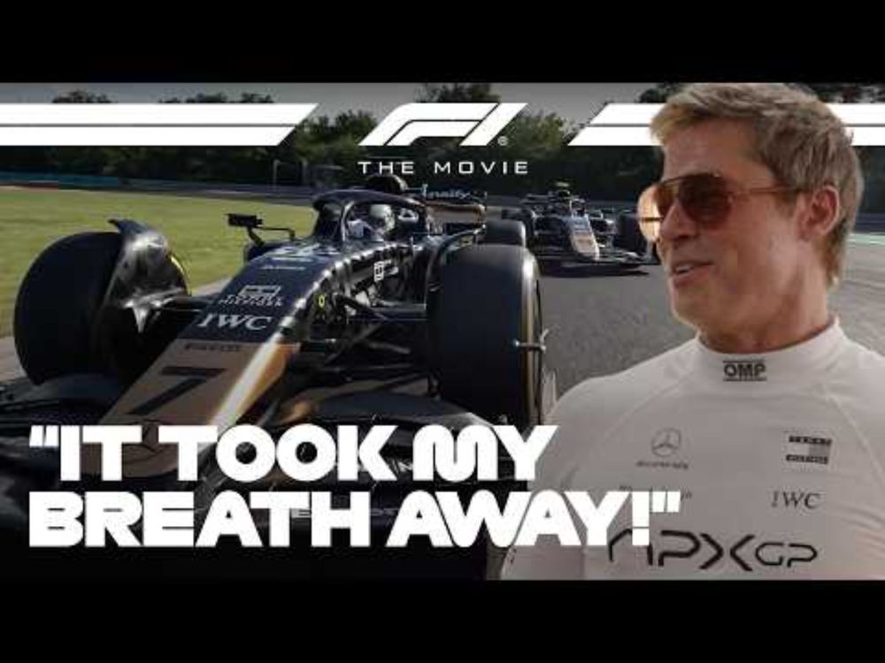 F1 The Movie: Behind The Scenes With Brad Pitt | Exclusive Interview