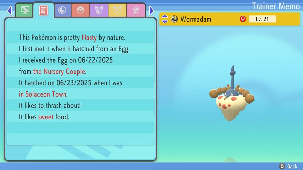 Shiny sandy cloak wormadam, in an ultra ball, obtained on June 23rd.