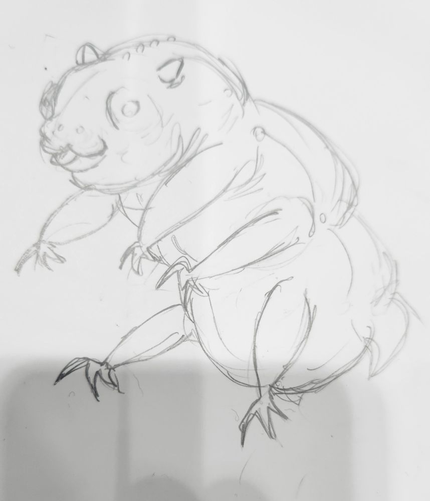 A tardigrade/hippo/pug abomination 