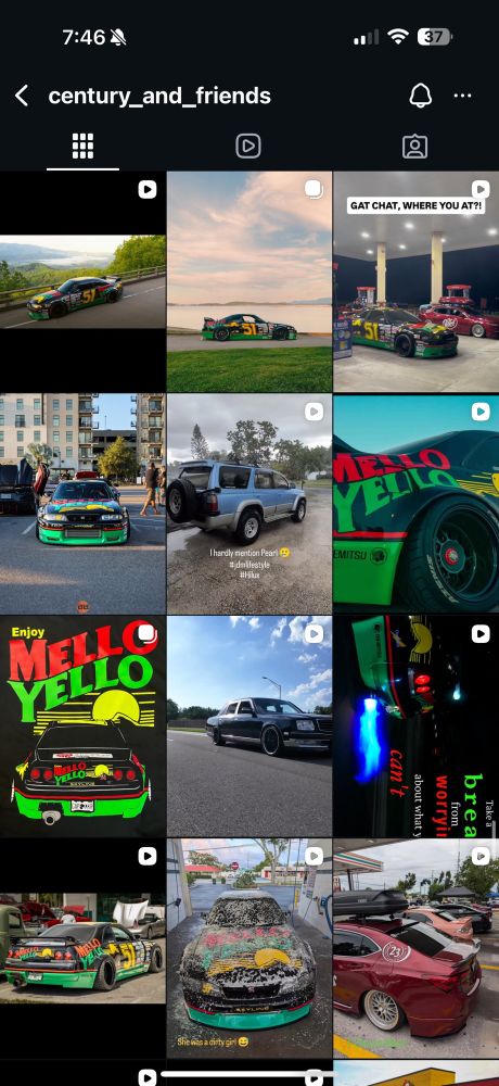 Mello Yello skyline owner’s instagram