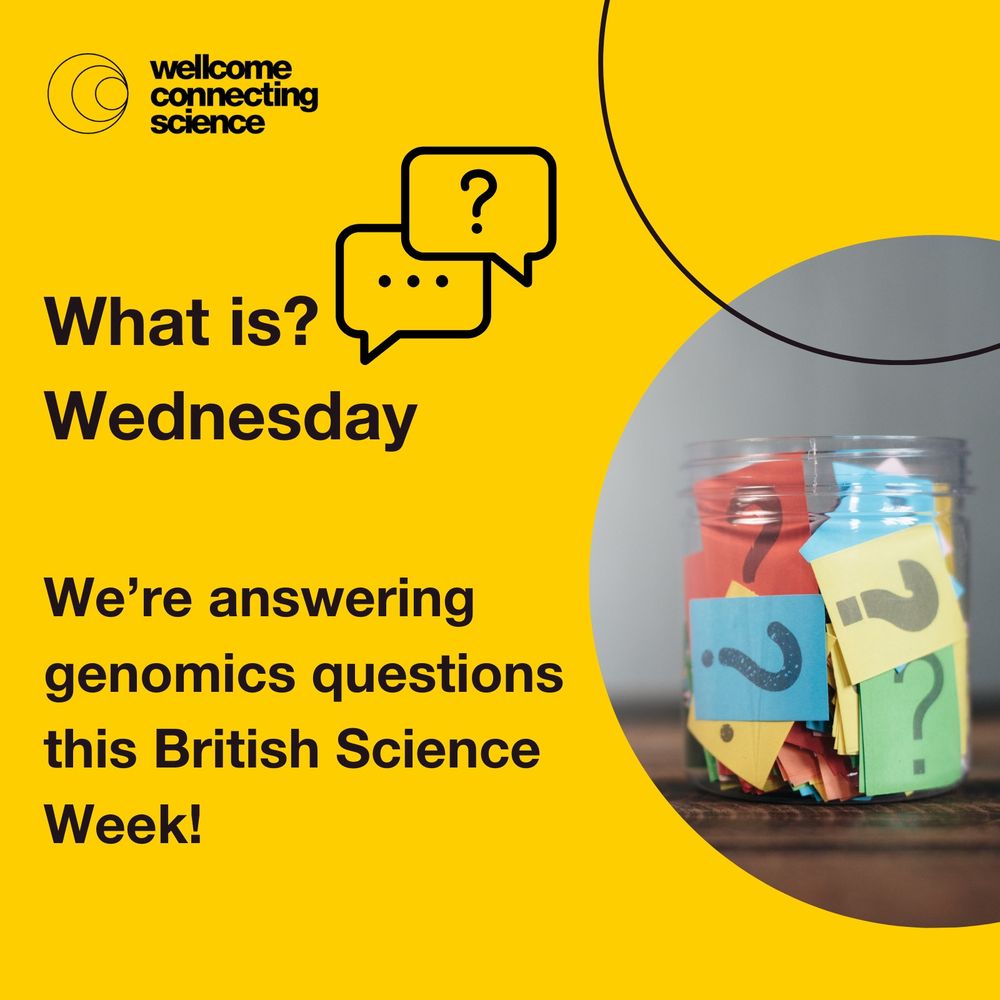 What is? Wednesday

We're answering genomics questions this British Science Week!