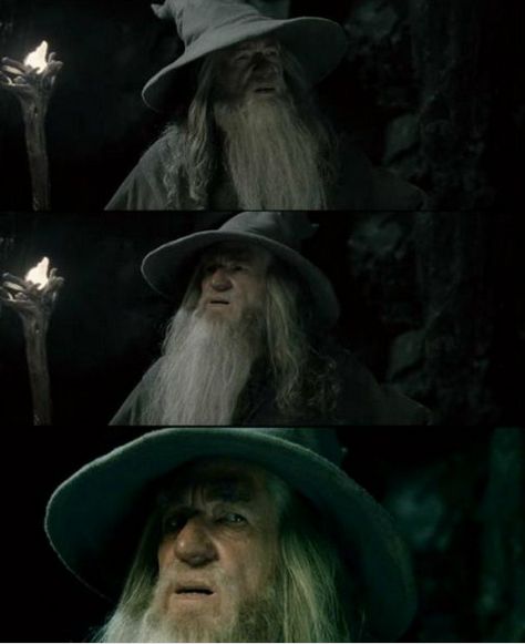 Gandalf being very confused in Moira