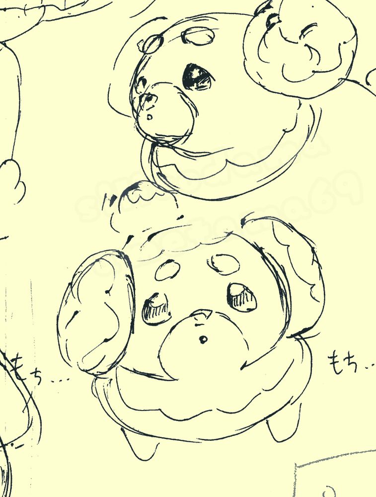 パピモッチのイラスト