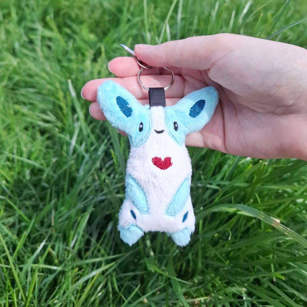 porte clé fait main du Temtem Tateru
handmade keychain of the Temtem Tateru