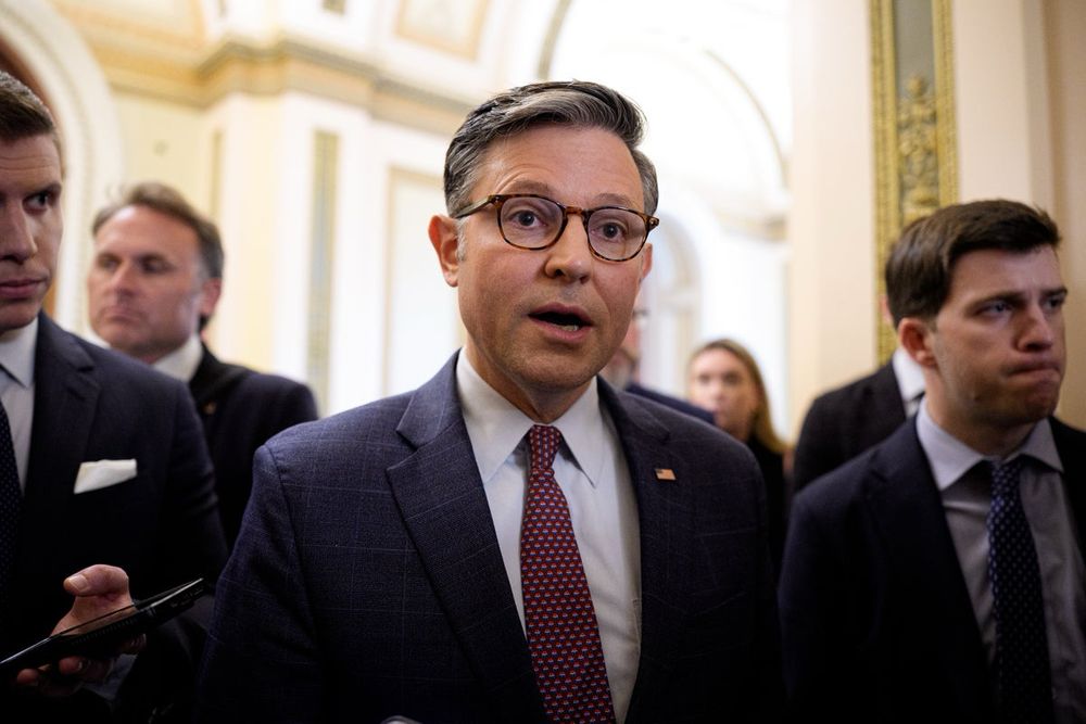 ‘We're not going to allow them to engage in that charade,’ House Speaker Mike Johnson says of Democrats’ attempts to force votes on Epstein