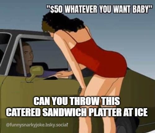 A woman approaching a man in a car 