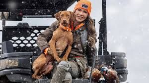 Kristi Noem and her dog