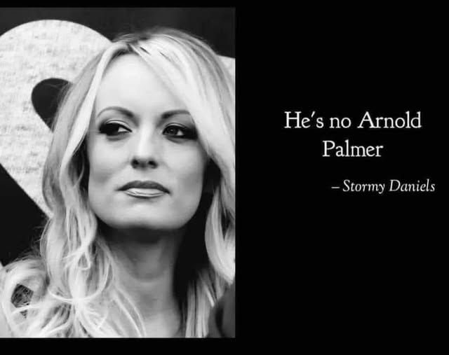 pic of stormy daniels - he's no arnold palmer - stormy daniels