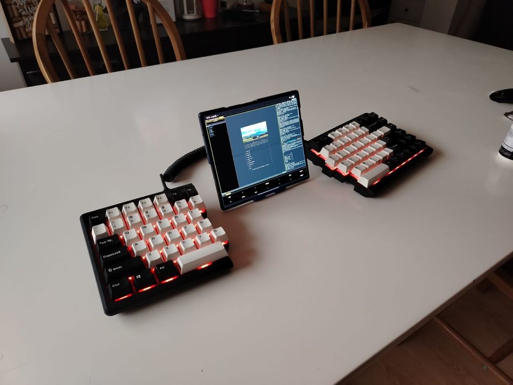 Coding while watching tv